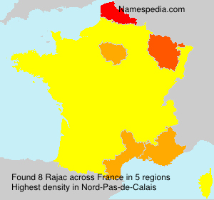 Surname Rajac in France Surname Rajac in France
