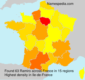 Surname Ramiro in France Surname Ramiro in France