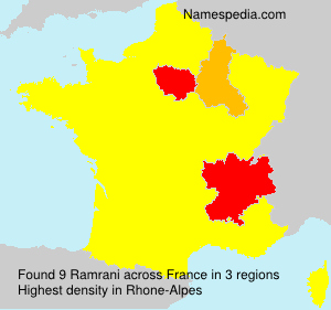 Surname Ramrani in France Surname Ramrani in France