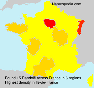 Surname Randolfi in France Surname Randolfi in France