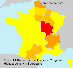 Surname Rapacz in France Surname Rapacz in France