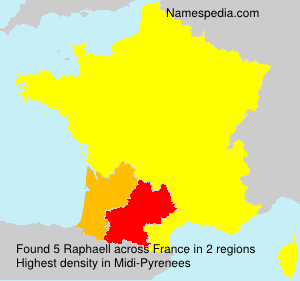 Surname Raphaell in France Surname Raphaell in France