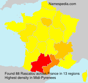 Surname Rascalou in France Surname Rascalou in France