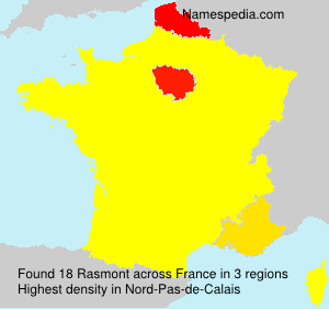 Surname Rasmont in France Surname Rasmont in France