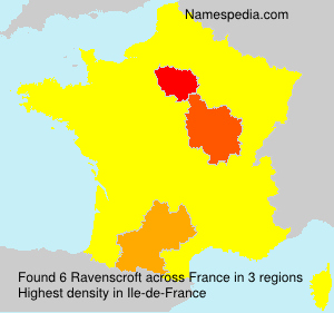 Surname Ravenscroft in France Surname Ravenscroft in France