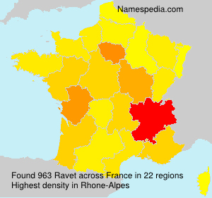 Surname Ravet in France Surname Ravet in France