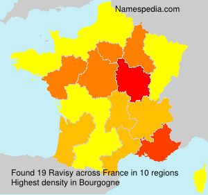 Surname Ravisy in France Surname Ravisy in France
