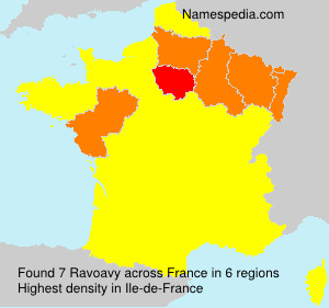 Surname Ravoavy in France Surname Ravoavy in France