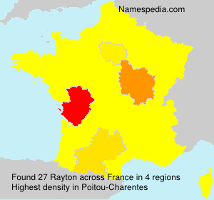 Surname Rayton in France Surname Rayton in France