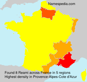 Surname Reami in France Surname Reami in France