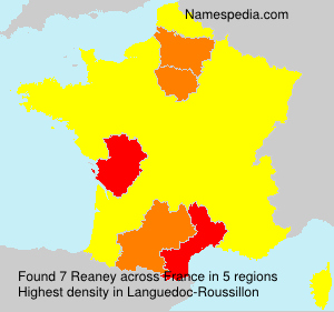 Surname Reaney in France Surname Reaney in France