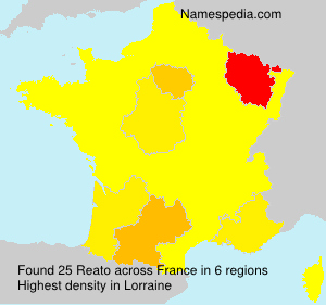 Surname Reato in France Surname Reato in France