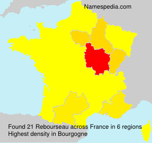 Surname Rebourseau in France Surname Rebourseau in France