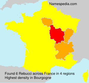Surname Rebucci in France Surname Rebucci in France