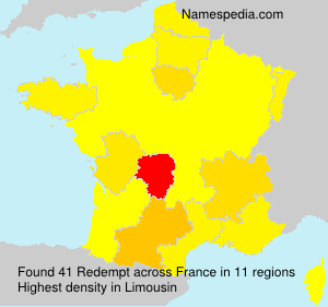 Surname Redempt in France Surname Redempt in France