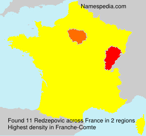 Surname Redzepovic in France Surname Redzepovic in France