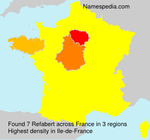 Surname Refabert in France Surname Refabert in France