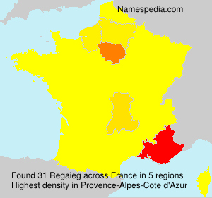 Surname Regaieg in France Surname Regaieg in France