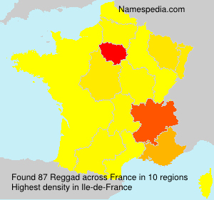 Surname Reggad in France Surname Reggad in France