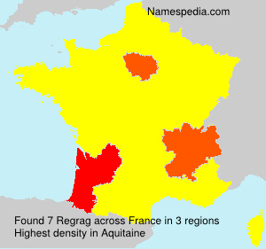Surname Regrag in France Surname Regrag in France