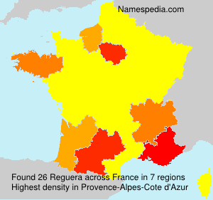 Surname Reguera in France Surname Reguera in France