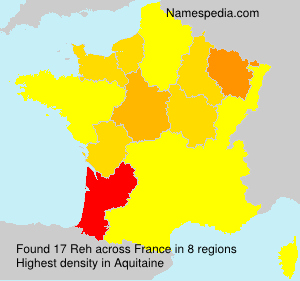Surname Reh in France Surname Reh in France