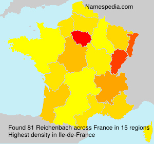 Surname Reichenbach in France Surname Reichenbach in France
