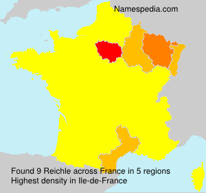 Surname Reichle in France Surname Reichle in France