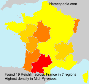 Surname Reichlin in France Surname Reichlin in France