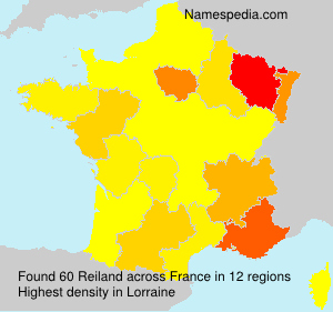 Surname Reiland in France Surname Reiland in France