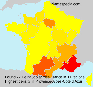 Surname Reinaudo in France Surname Reinaudo in France