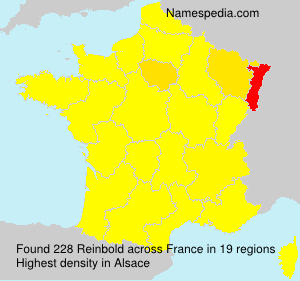 Surname Reinbold in France Surname Reinbold in France