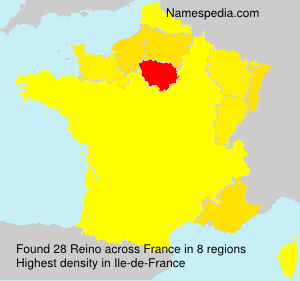 Surname Reino in France Surname Reino in France