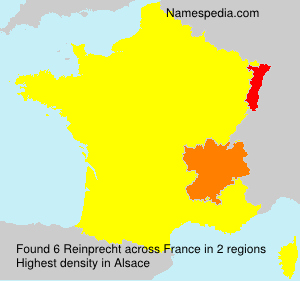Surname Reinprecht in France Surname Reinprecht in France