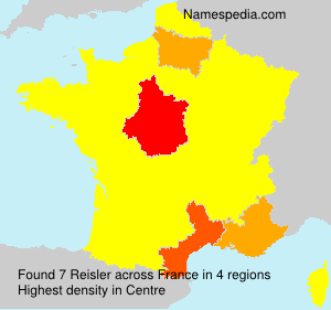 Surname Reisler in France Surname Reisler in France