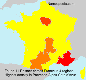 Surname Reisner in France Surname Reisner in France