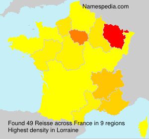 Surname Reisse in France Surname Reisse in France