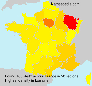 Surname Reitz in France Surname Reitz in France