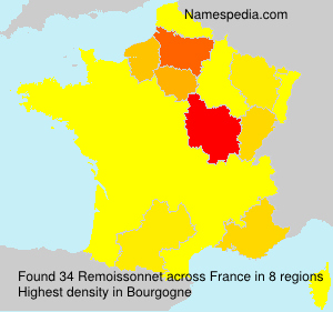 Surname Remoissonnet in France Surname Remoissonnet in France