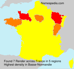 Surname Render in France Surname Render in France