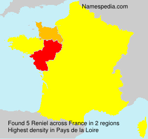 Surname Reniel in France