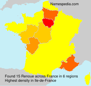 Surname Renoue in France Surname Renoue in France