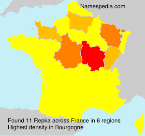Surname Repka in France Surname Repka in France