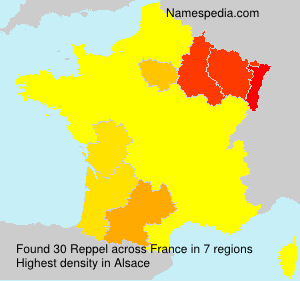 Surname Reppel in France Surname Reppel in France