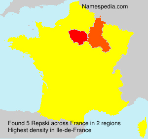 Surname Repski in France