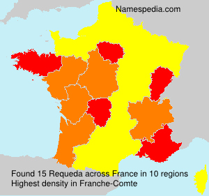 Surname Requeda in France Surname Requeda in France