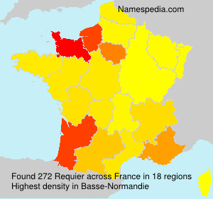 Surname Requier in France