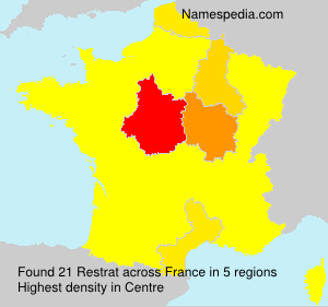 Surname Restrat in France Surname Restrat in France