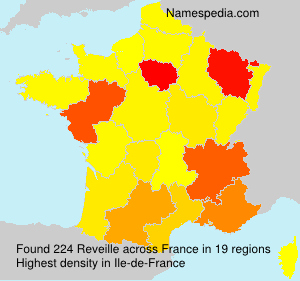 Surname Reveille in France Surname Reveille in France