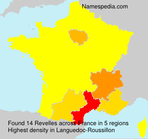 Surname Revelles in France Surname Revelles in France
